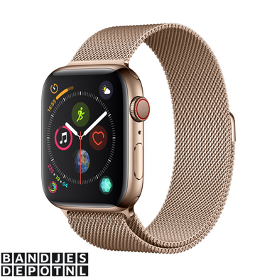 APPLE WATCH STALEN BANDJE GOUD - TRIBE SERIES ™