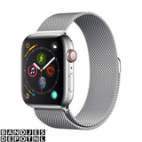 APPLE WATCH STALEN BANDJE ZILVER - TRIBE SERIES ™