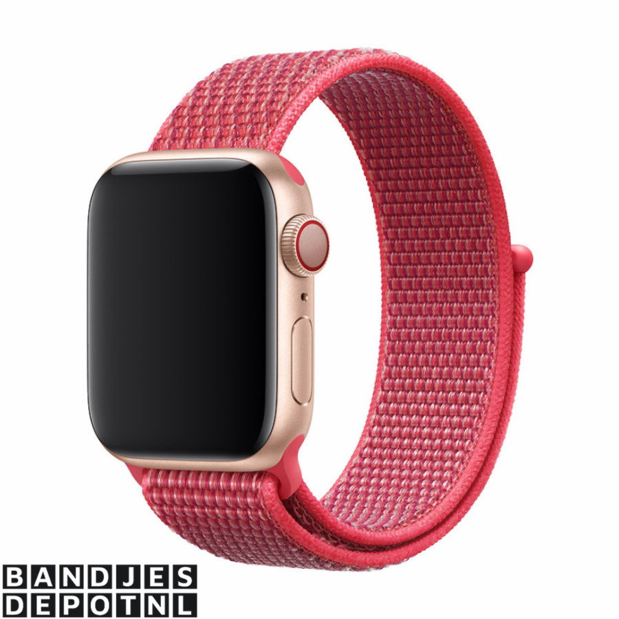 APPLE WATCH NYLON BANDJE ROOD - ULTIMATE SERIES ™