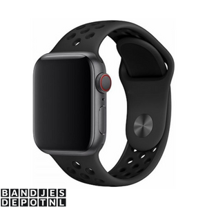 APPLE WATCH SPORT BANDJE ZWART - DELUXE SERIES ™